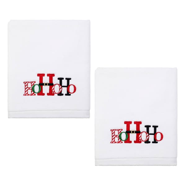 Avanti Ho Ho Ho 2pk. Hand Towel Set