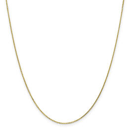 Gold Classics&#40;tm&#41;10kt. 0.95mm 18in Diamond Cut Cable Necklace