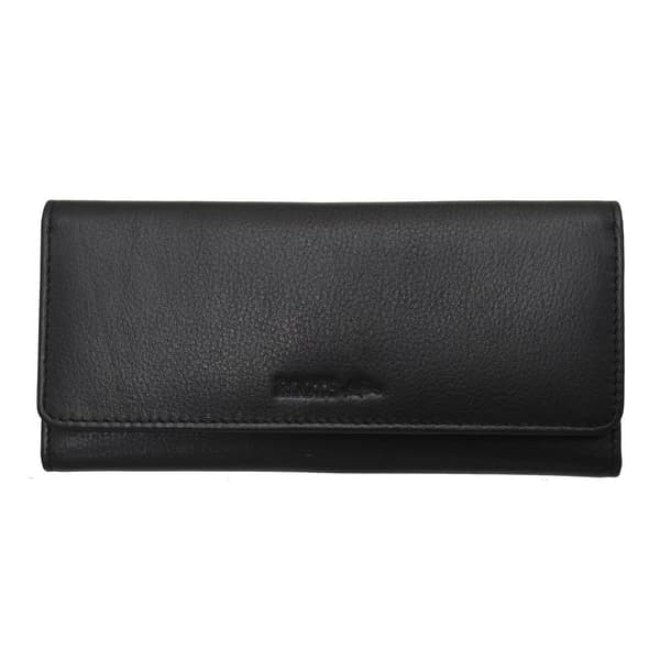Womens Roots Silhouette Slim Wallet