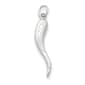 Gold Classics&#40;tm&#41; 14kt. Diamond Cut Italian Horn Charm - image 1