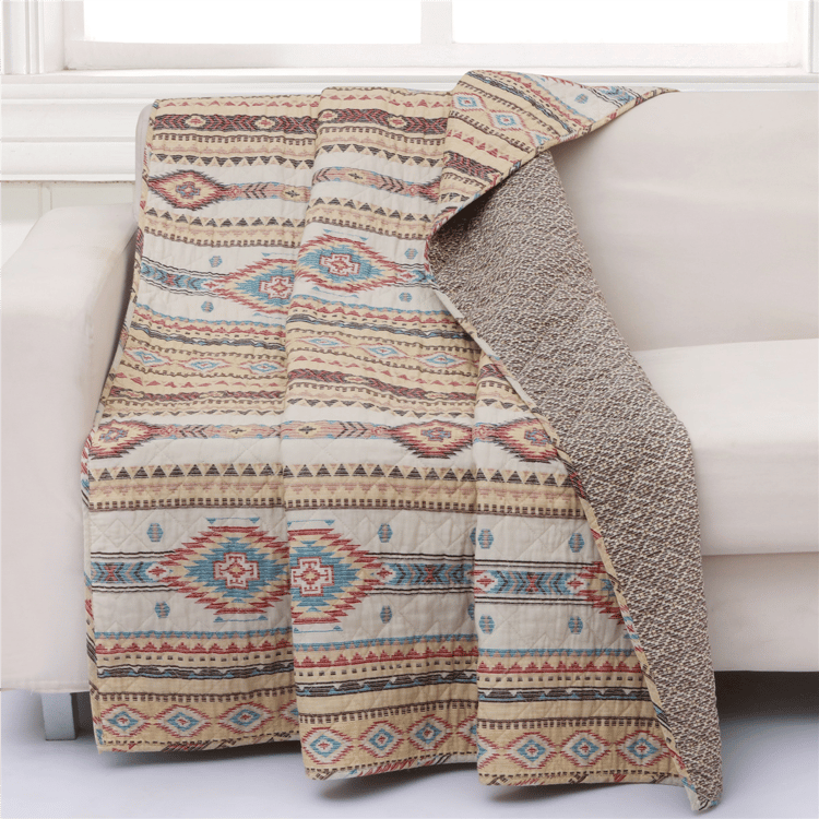 Greenland Home Fashions™ Phoenix Reversible Quilted Throw Blanket