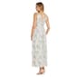 Petites R&amp;M Richards Sleeveless Surplus Foil Maxi Dress - image 2