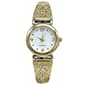 Womens White Dial Filigree Heart Bracelet Quartz Watch - LWBN02BV - image 1