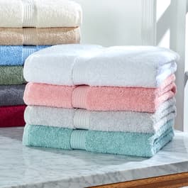 Martha Stewart Collection Cotton Spa Fashion Dot Bath Towel