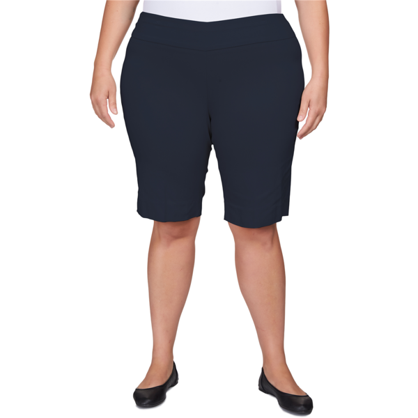 Plus Women''s Pull On Tech Bermuda Short - image 