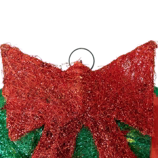 Northlight Seasonal 18in. Lighted Sisal Wreath
