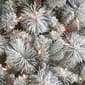 Puleo International 9ft. Pre-Lit Flocked Traditional Pine Tree - image 2