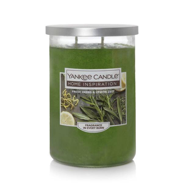 Yankee Candle&#40;R&#41; Home Inspirations Herb/Lemon Tumbler Candle - image 