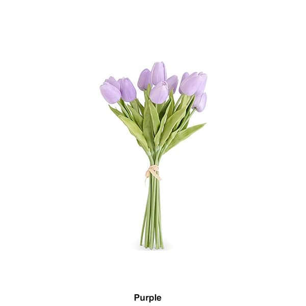 K&K Interiors 11.5in. Mini Tulip Bundle