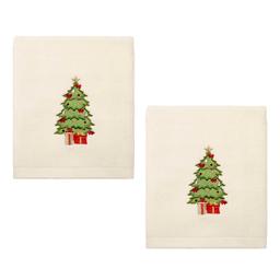 Avanti Trees 2pk. Hand Towel Set