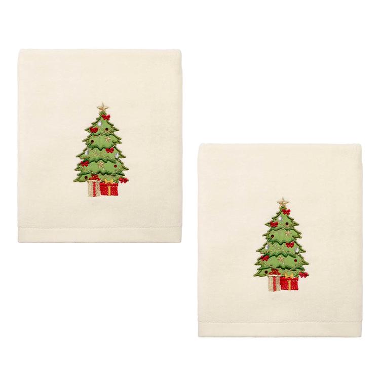 Avanti Trees 2pk. Hand Towel Set