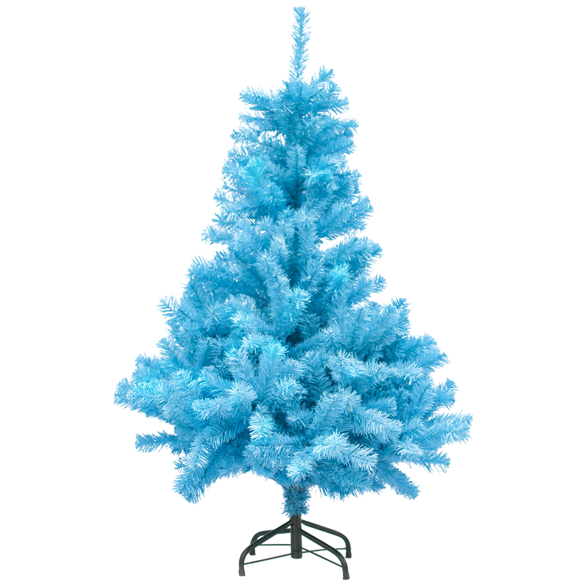 Northlight 4ft. Full Pine Cerulean Blue Christmas Tree