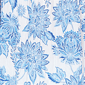 Womens Hearts of Palm Embraceable Blue Floral Crinkle Blouse - image 6
