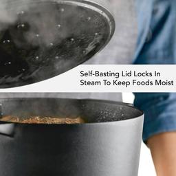 KitchenAid® Seasoned Cast Iron Dutch Oven Casserole Pot
