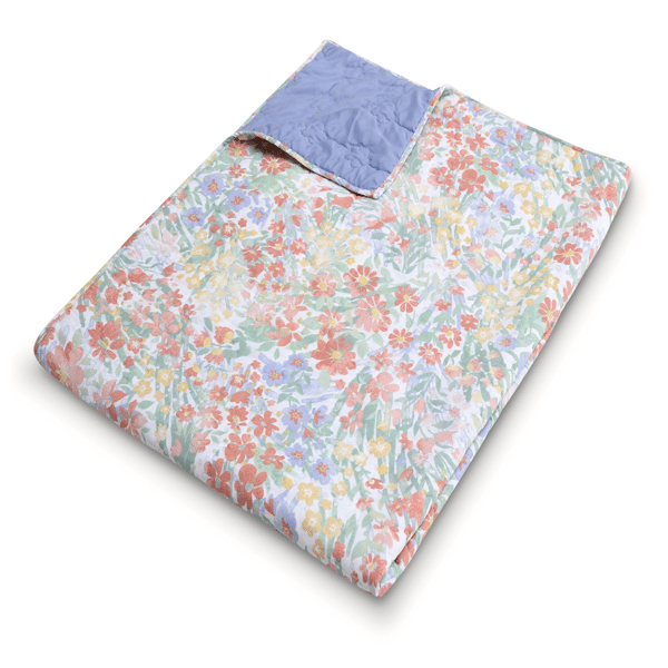 Greenland Home Fashions™ Alice Pastel Floral Meadow Throw Blanket