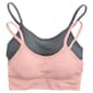 Womens Danskin 2pk. Seamless Rib Bralette -DS2987-2PKD - image 1