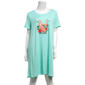 Womens René Rofé® Short Sleeve Paradise Nightshirt - image 1