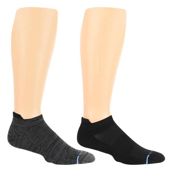 Mens Dr. Motion 2pk. Free Feed Compression Ankle Socks - image 