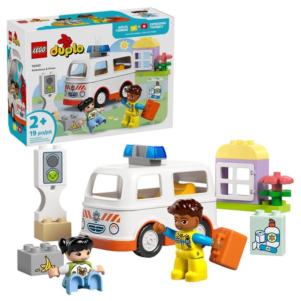 LEGO&#40;R&#41; DUPLO Ambulance & Driver - image 