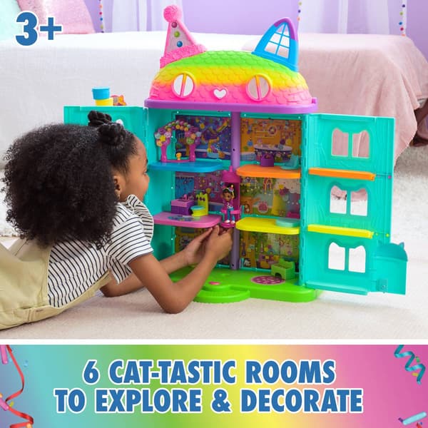Gabby''s Dollhouse 15pc. Rainbow Dollhouse