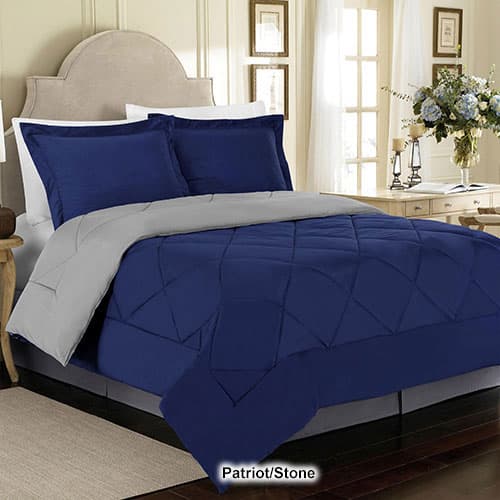 Ultra Soft Reversible Comforter Set