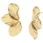 Steve Madden Vintage Gold Flower Post Earrings - image 1