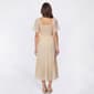 Womens Luxology Flutter Sleeve Gauze Midi Dress - image 2