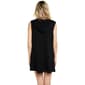 Womens J Valdi Bondi Sleeveless Solid Zip Hoodie Cover Up - image 3