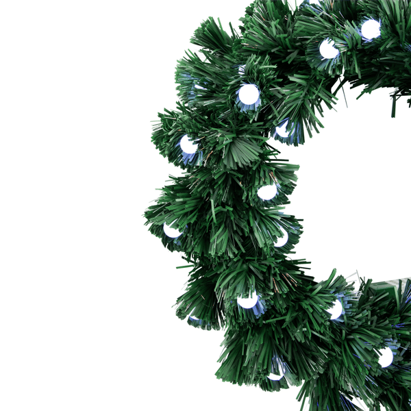 Northlight Color Changing Globe Lights Christmas Wreath