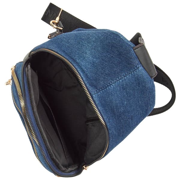Adrienne Vittadini Moxie Denim Sling Bag w/ Removable Pouch