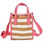 Juicy Couture Stripe Straw Mini Tote - image 4