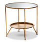 Baxton Studio Tamsin Accent Table with Tray Shelf - image 3