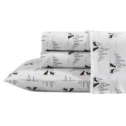 Eddie Bauer Dog Friends Cotton Flannel Sheet Set