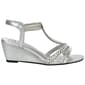 Womens New York Transit Frankie Metallic Wedge Dress Sandals - image 3