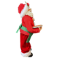 Santa''s Workshop 12in. Pizza Guy Santa - image 4