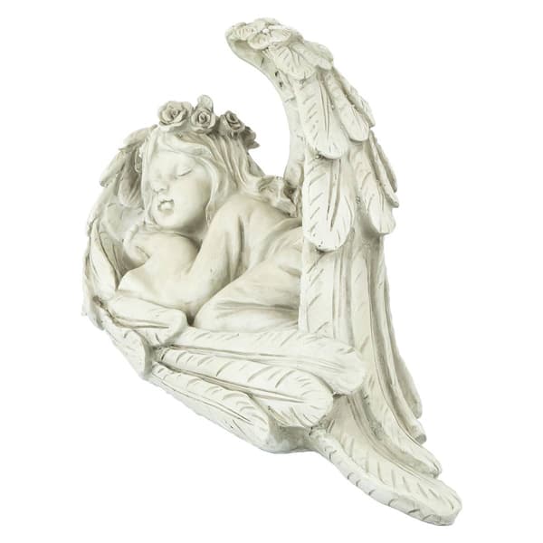 Northlight Seasonal 16in. Sleeping Heavenly Angel Statue