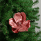 Northlight Artificial Magnolia Flower Christmas Clip Ornament - image 3