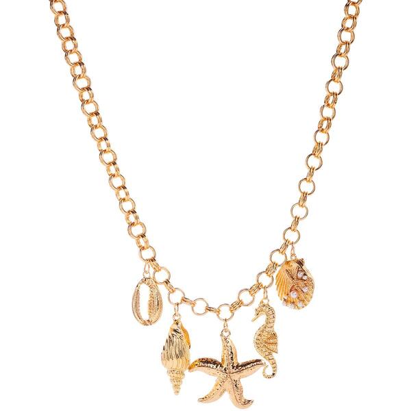 Ashley Cooper&#40;tm&#41; Rolo Chain Necklace with Sea Life Charms - image 