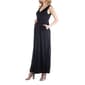 Plus Size 24/7 Comfort Apparel Sleeveless Maternity Maxi Dress - image 2