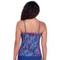 Womens American Beach Sparks Frenzy Tiered Tankini Swim Top - image 2