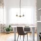 Lalia Home 3-Light Classic Contemporary Clear Glass Chandier - image 7
