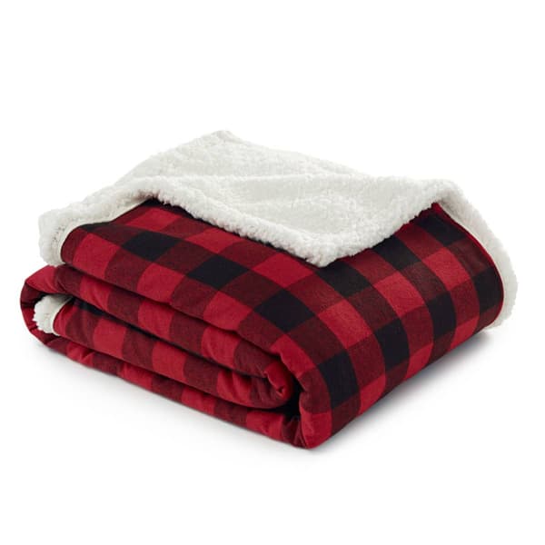 Eddie Bauer Cabin Plaid Throw and Pillow Set
