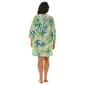 Plus Size J Valdi Antigua Pullover Hood Tunic Cover-up - image 3