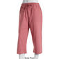 Plus Size Jordana Rose Solid Basic Split Hem Capri Pants - image 7