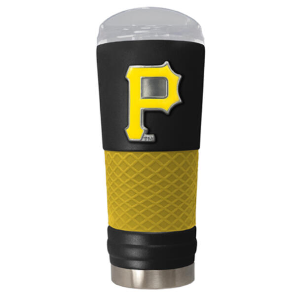 MLB Pittsburgh Pirates DRAFT Powder Coated Steel Tumbler - image 