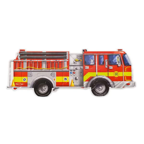 Melissa &amp; Doug® 24pc. Giant Fire Truck Floor Puzzle