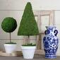 Northlight Seasonal Artificial Reindeer Moss Potted Topiary Tree - image 2