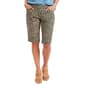 Plus Size Briggs Floral Split Hem Bermuda Shorts - image 1