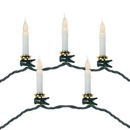 Northlight Seasonal 10ct. LED Clip-On Candle Christmas Lights