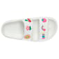 Big Girls Capelli® New York Rainbow Love Double Strap Sandals - image 4